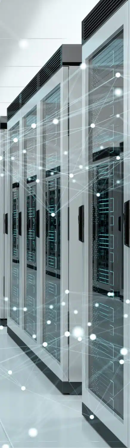 Servers in a technology room