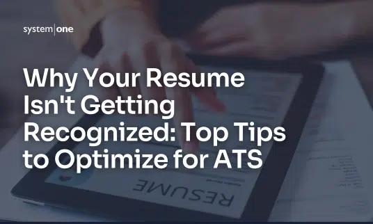 Why Your Resume Isn't Getting Recognized
